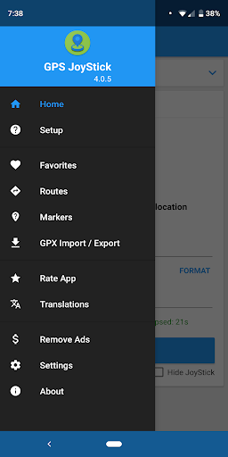Fake GPS Location-GPS JoyStick screenshot 9