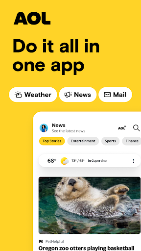 AOL: Email News Weather screenshot 2