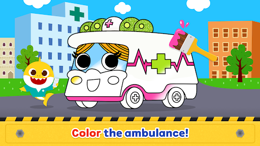 Baby Shark Car Town: Kid Games screenshot 15