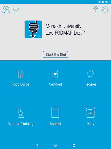 Monash University FODMAP diet screenshot 4