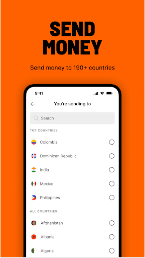Ria Money Transfer screenshot 1