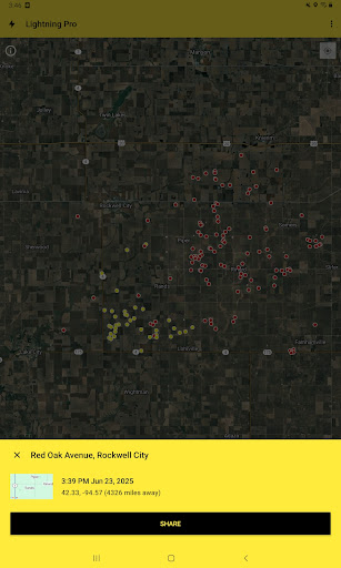 My Lightning Tracker & Alerts screenshot 3