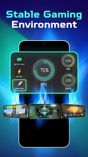 TurboSpeed: Game Mode FPS screenshot 6