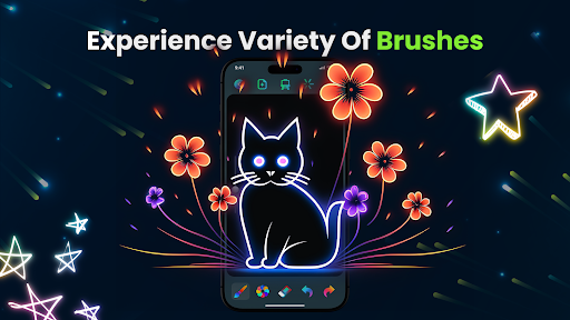 Magic Doodle: Glow Art Drawing screenshot 5