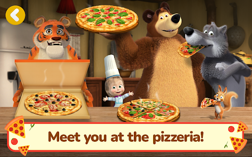 Masha and the Bear Pizza Maker screenshot 14