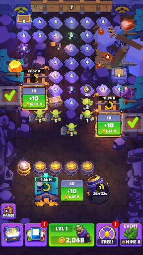 Gold and Goblins: Mining Games screenshot 7