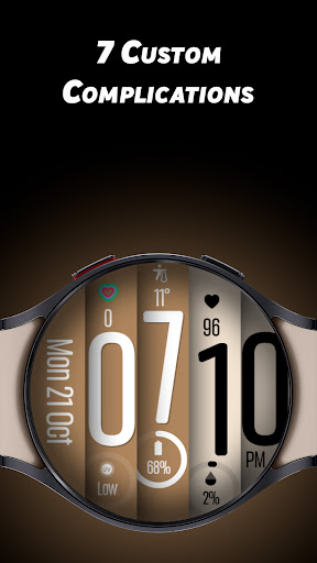 Stretch Fall - Watch face screenshot 9