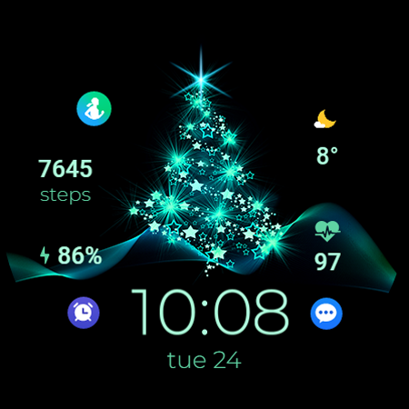TVV Christmas 2 Watch Face screenshot 13