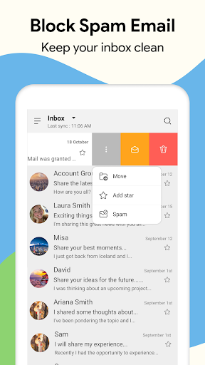 Email - Fast and Smart Mail screenshot 1
