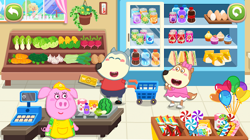 Wolfoo's Town: Dream City Game screenshot 3