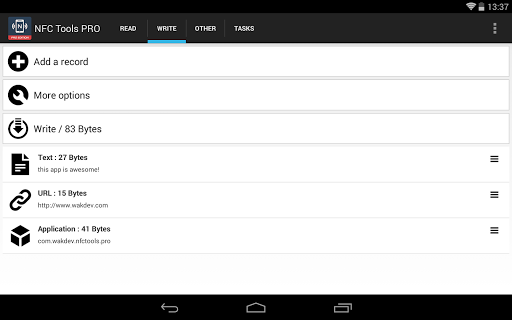NFC Tools - Pro Edition screenshot 10