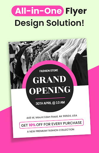 Flyer Maker, Poster Maker screenshot 1