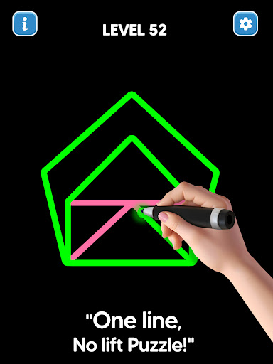 Line Drawing: No Lift Puzzle screenshot 21