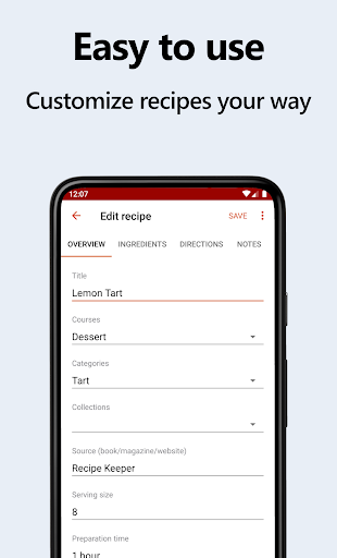 Recipe Keeper screenshot 8