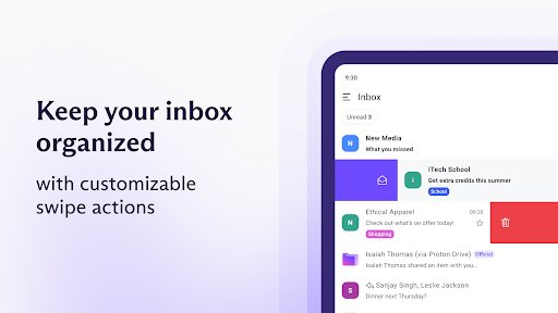 Proton Mail: Encrypted Email screenshot 16