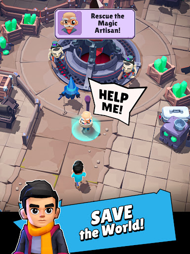 Wizario: Idle Survival screenshot 1