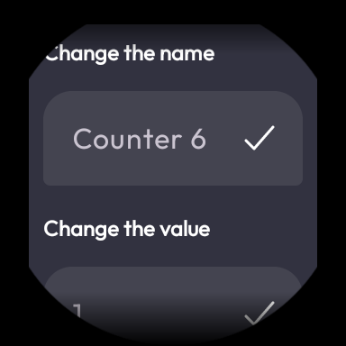 Counter for Wear OS screenshot 1