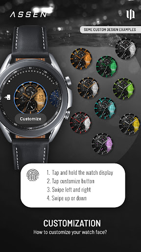 S4U Assen - Hybrid watch face screenshot 2