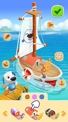 My Talking Hank: Islands screenshot 4