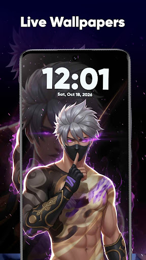 Zipper Lock Screen & Wallpaper screenshot 2