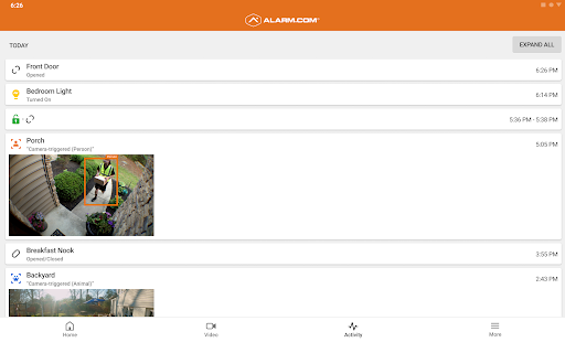 Alarm.com screenshot 14
