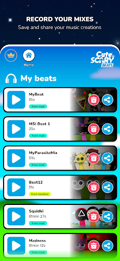 Cute vs Scary Beats™ 2 Sprunki screenshot 3