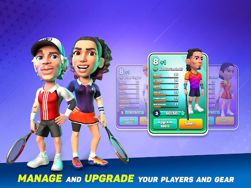 Mini Tennis: Perfect Smash screenshot 4