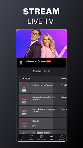 Telemundo: Series y TV en vivo screenshot 1