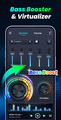 Volume Bass Booster, Equalizer screenshot 5