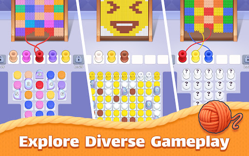 Knit Madness - Wool Color Sort screenshot 5