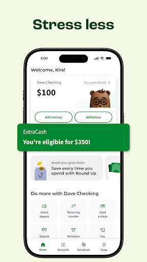 Dave: Credit, Cash & Money App screenshot 4