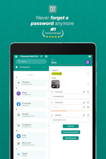 Password Safe and Manager screenshot 19