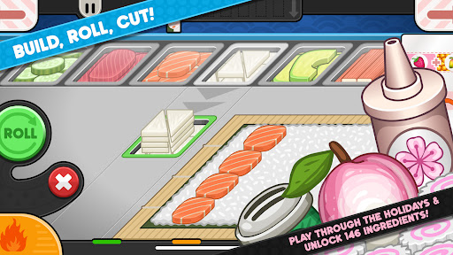 Papa's Sushiria To Go! screenshot 1