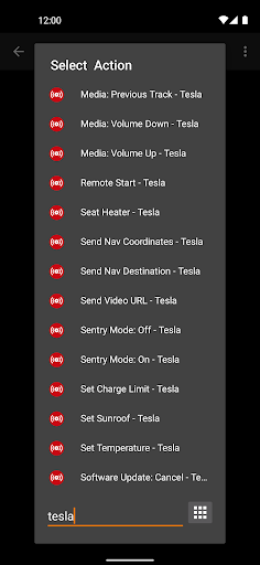 Bolt for Tesla - Tasker Plugin screenshot 5
