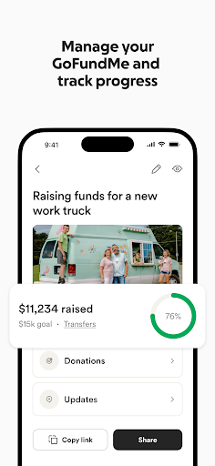 GoFundMe: Fundraise and Give screenshot 1