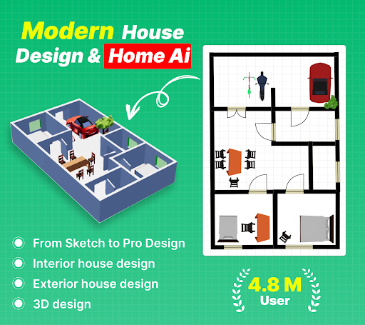 Modern House Design Draw House screenshot 9