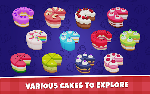 Cake Sort - Color Puzzle Game screenshot 5