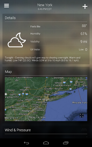 Yahoo Weather: Forecast & Maps screenshot 13