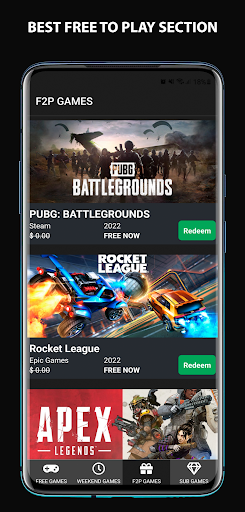 Epic Freebie Games Radar screenshot 1