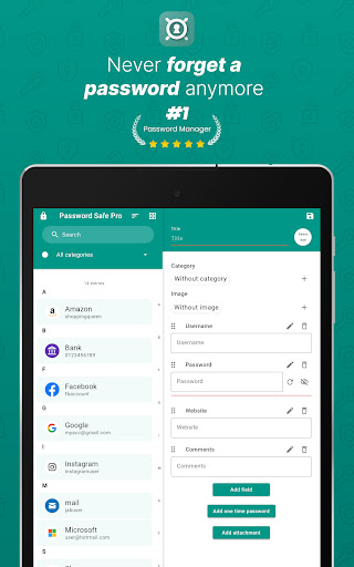 Password Safe and Manager screenshot 11