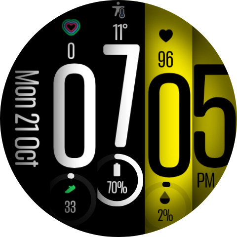 Stretch Fall - Watch face screenshot 10