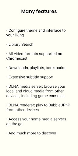 BubbleUPnP UPnP/DLNA License screenshot 9