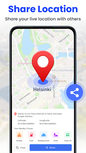 GPS Satellite Live Earth Map screenshot 1