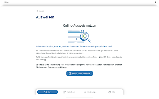AusweisApp Bund screenshot 14