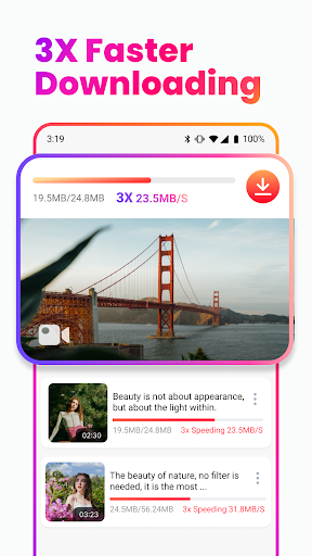 Video Downloader, Video Player screenshot 1