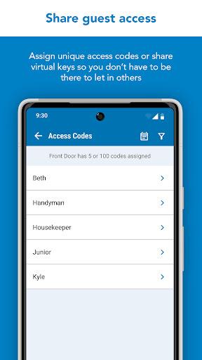 Schlage Home screenshot 3