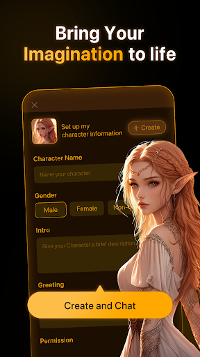 PolyBuzz: Chat with AI Friends screenshot 1