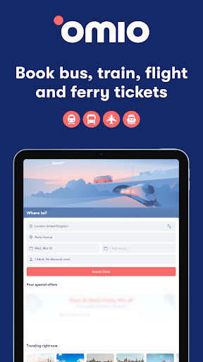 Omio: Book Train, Bus, Flights screenshot 16