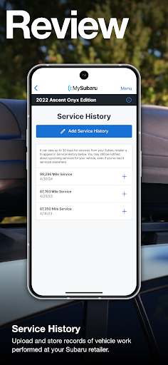 MySubaru screenshot 6