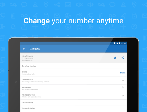 Talkatone: Texting & Calling screenshot 8